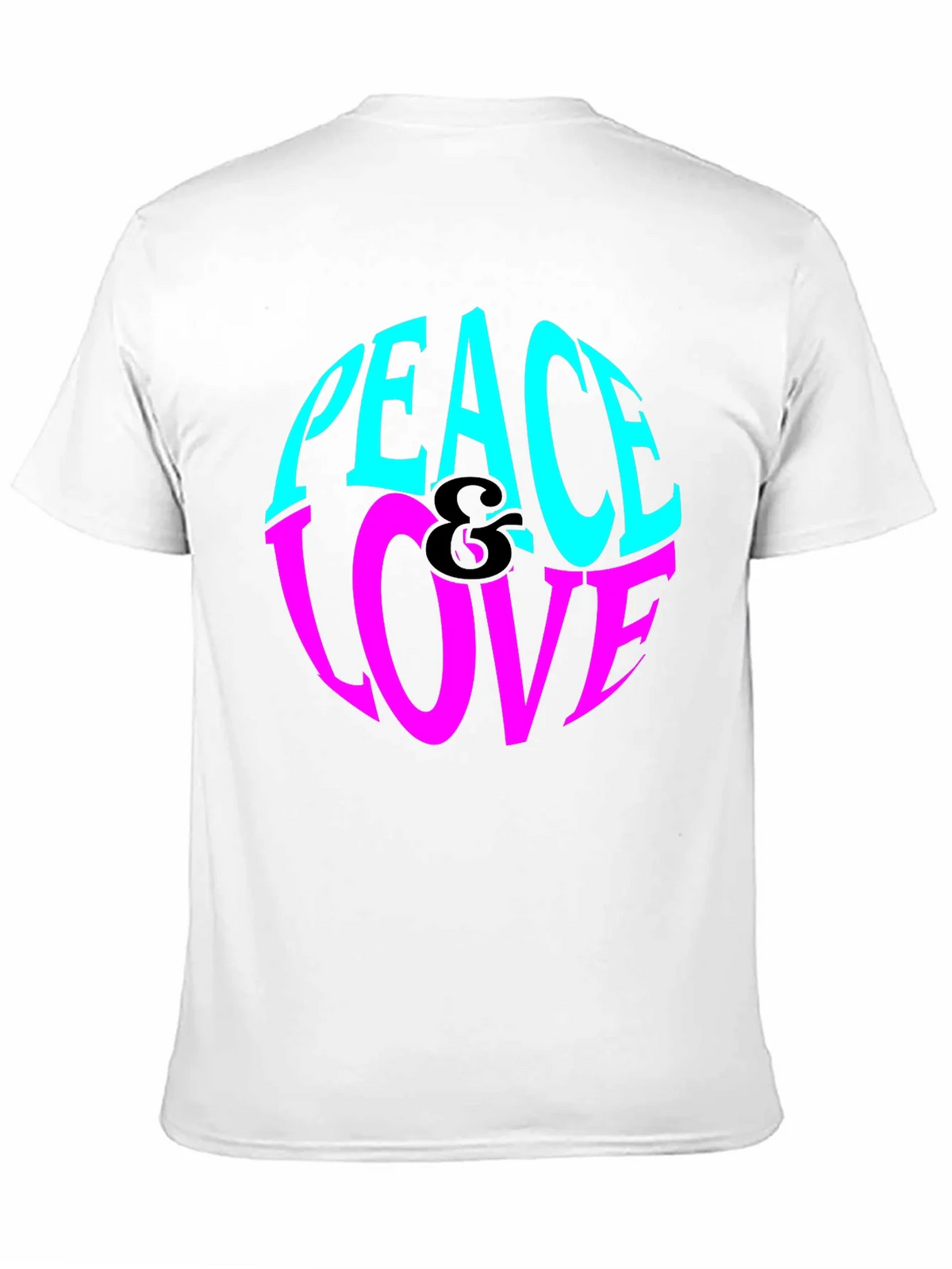 Peace & Love Graphic Tee - Retro Style product image 2