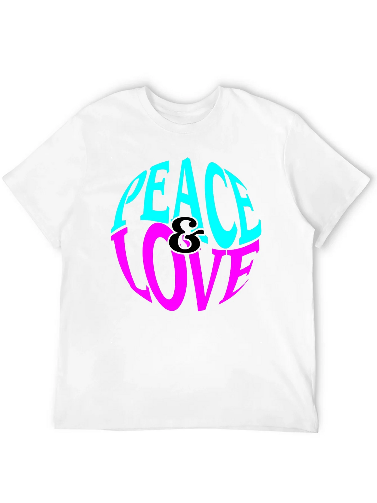 Peace & Love Graphic Tee - Retro Style product image 3