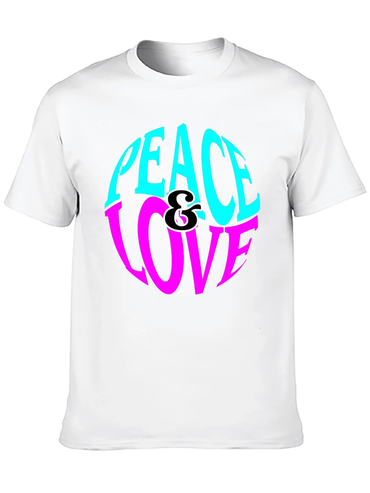 Peace & Love Graphic Tee - Retro Style product image 12