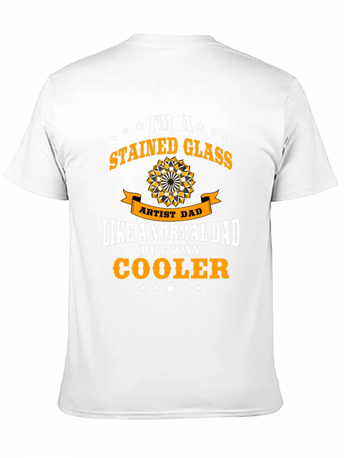 Stained Glass Artist Dad Graphic T-Shirt product image 2