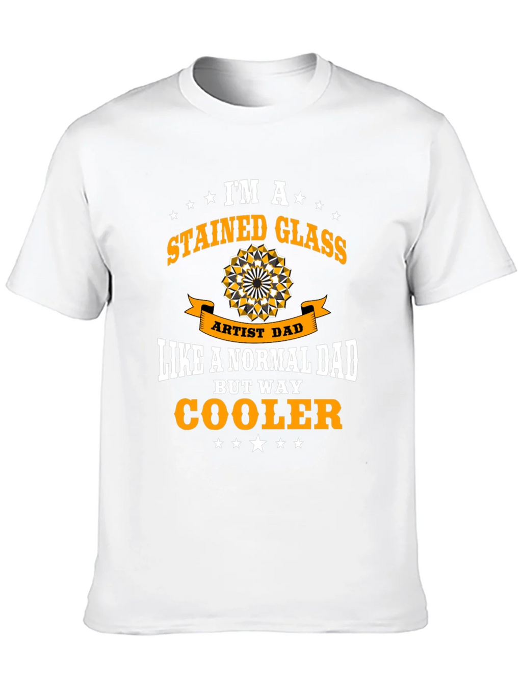 Stained Glass Artist Dad Graphic T-Shirt product image 12