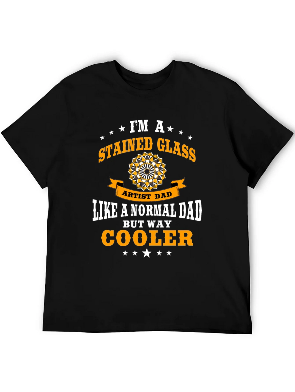 Stained Glass Artist Dad Graphic T-Shirt product image 8