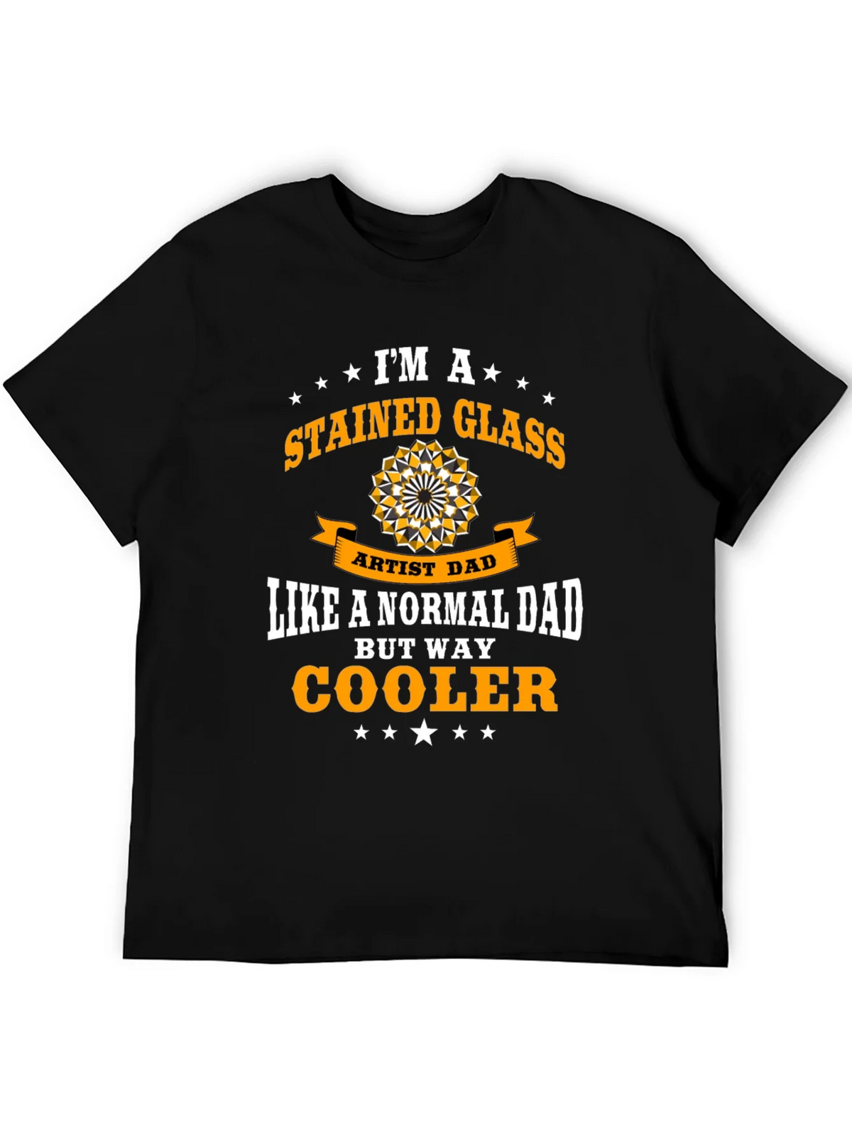 Stained Glass Artist Dad Graphic T-Shirt product image 8