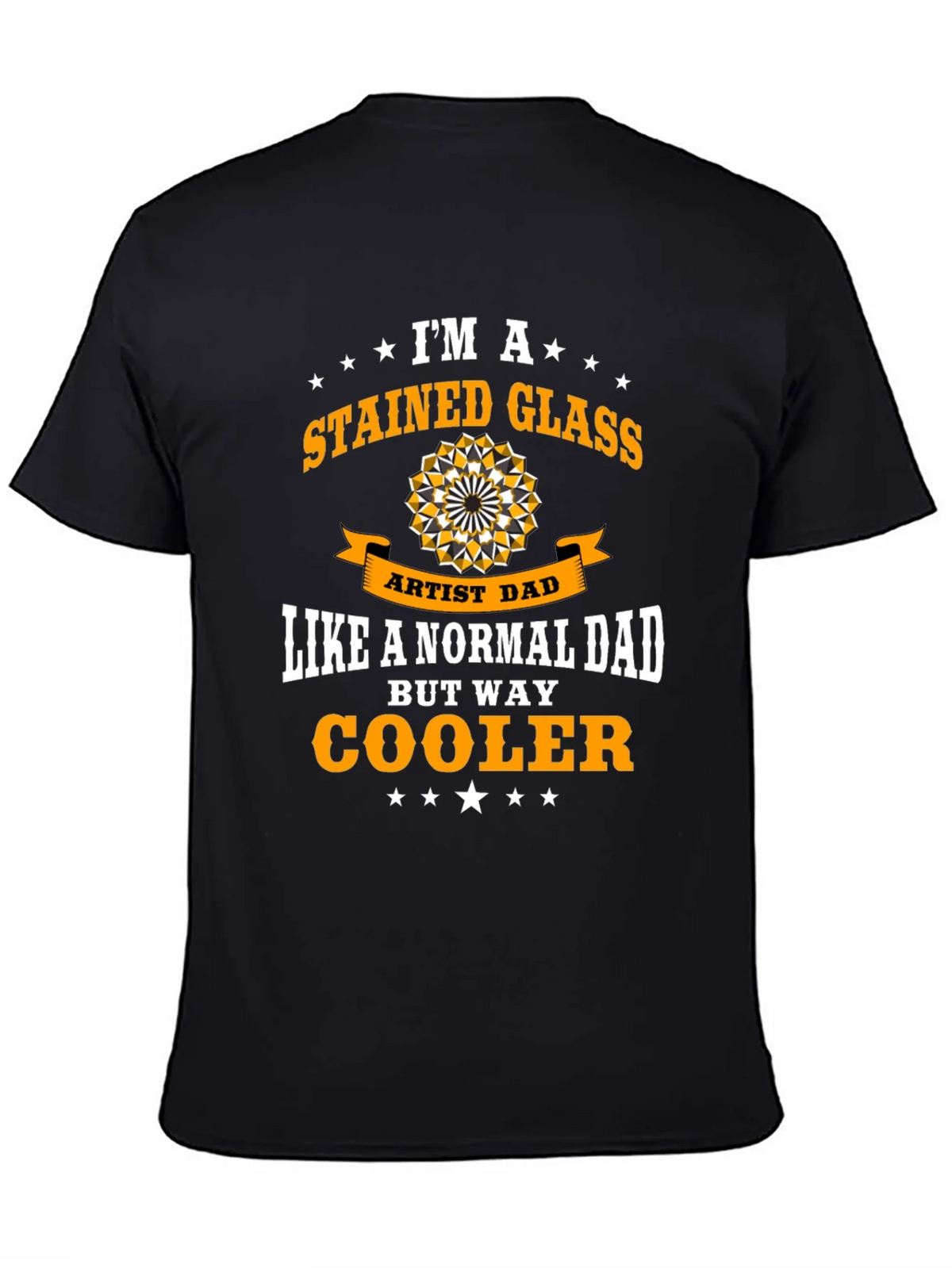 Stained Glass Artist Dad Graphic T-Shirt product image 7