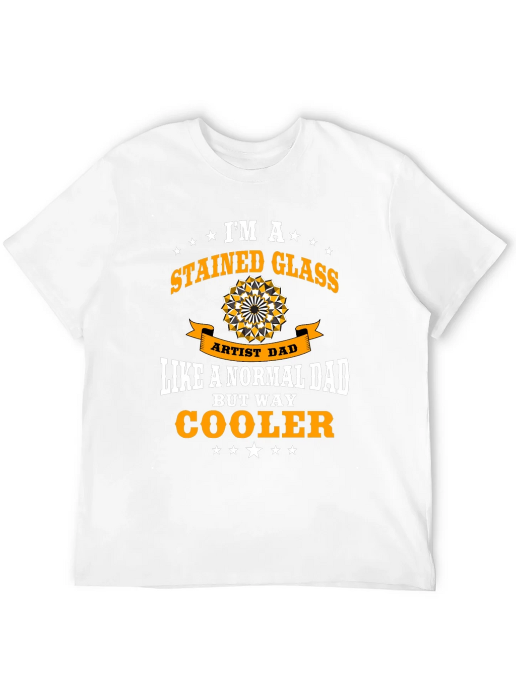 Stained Glass Artist Dad Graphic T-Shirt product image 3