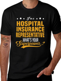 Hospital Insurance Rep Superpower T-Shirt product image 1