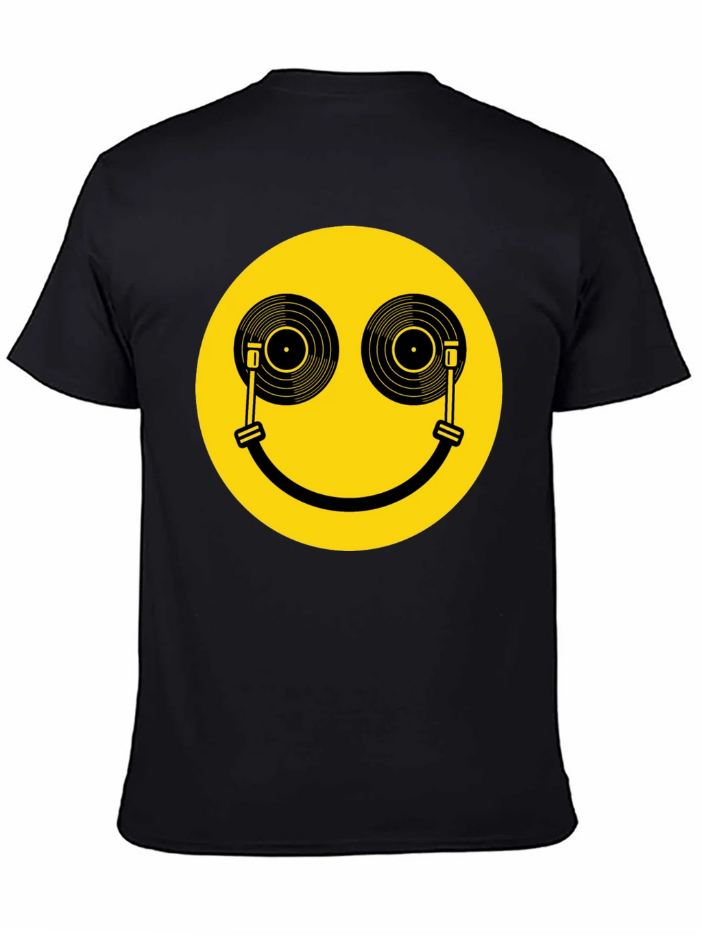 DJ Smiley Face T-Shirt - Black Music Lover Tee product image 7