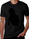 Silhouette Graphic Tee - Cool Black T-Shirt product image 1