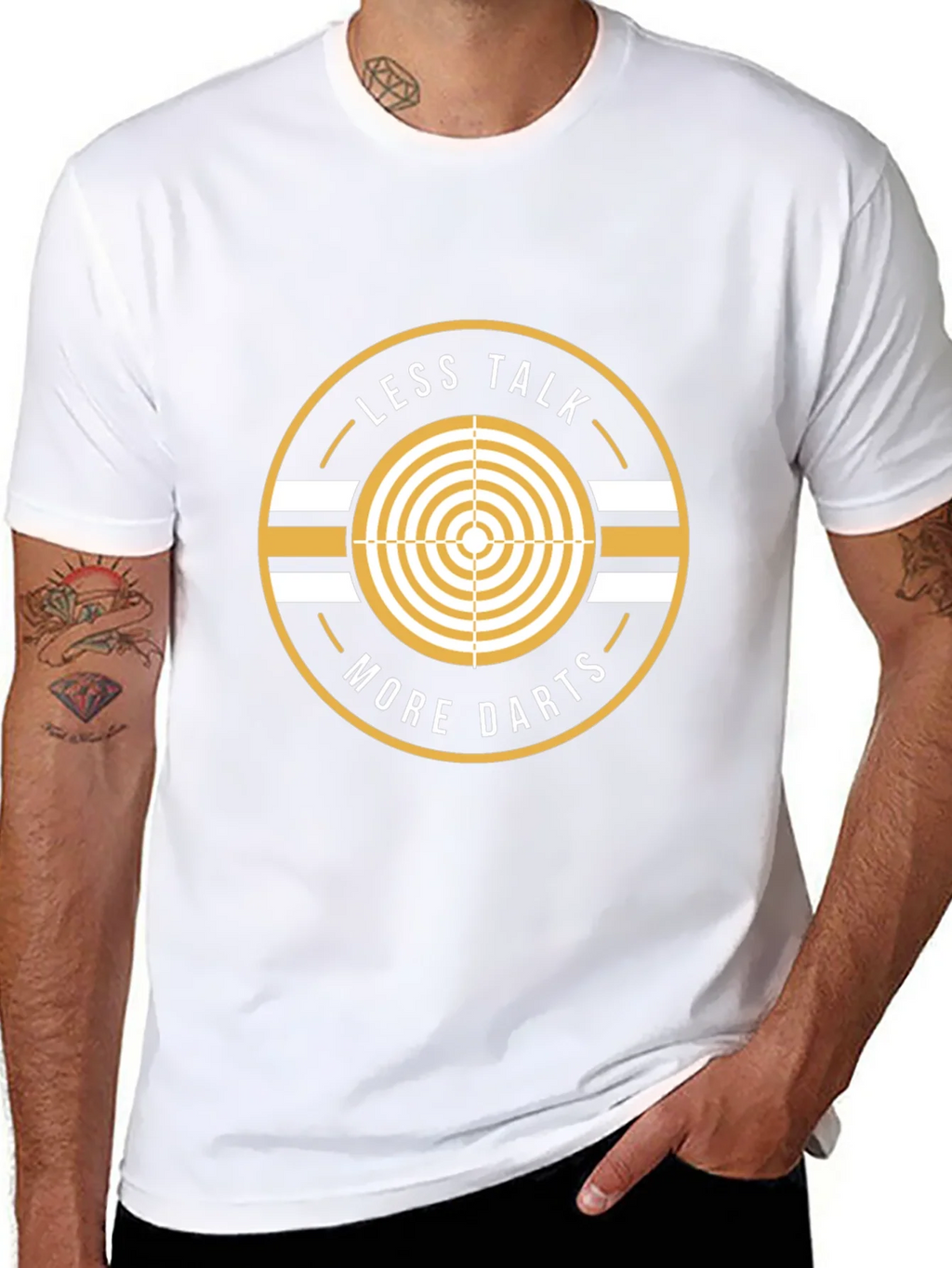 Less Talk More Darts Graphic T-Shirt - Dart Player Gift product image 10