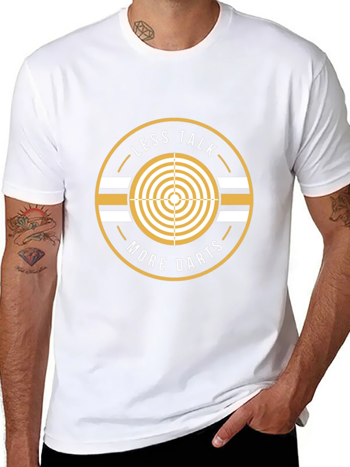 Less Talk More Darts Graphic T-Shirt - Dart Player Gift product image 10