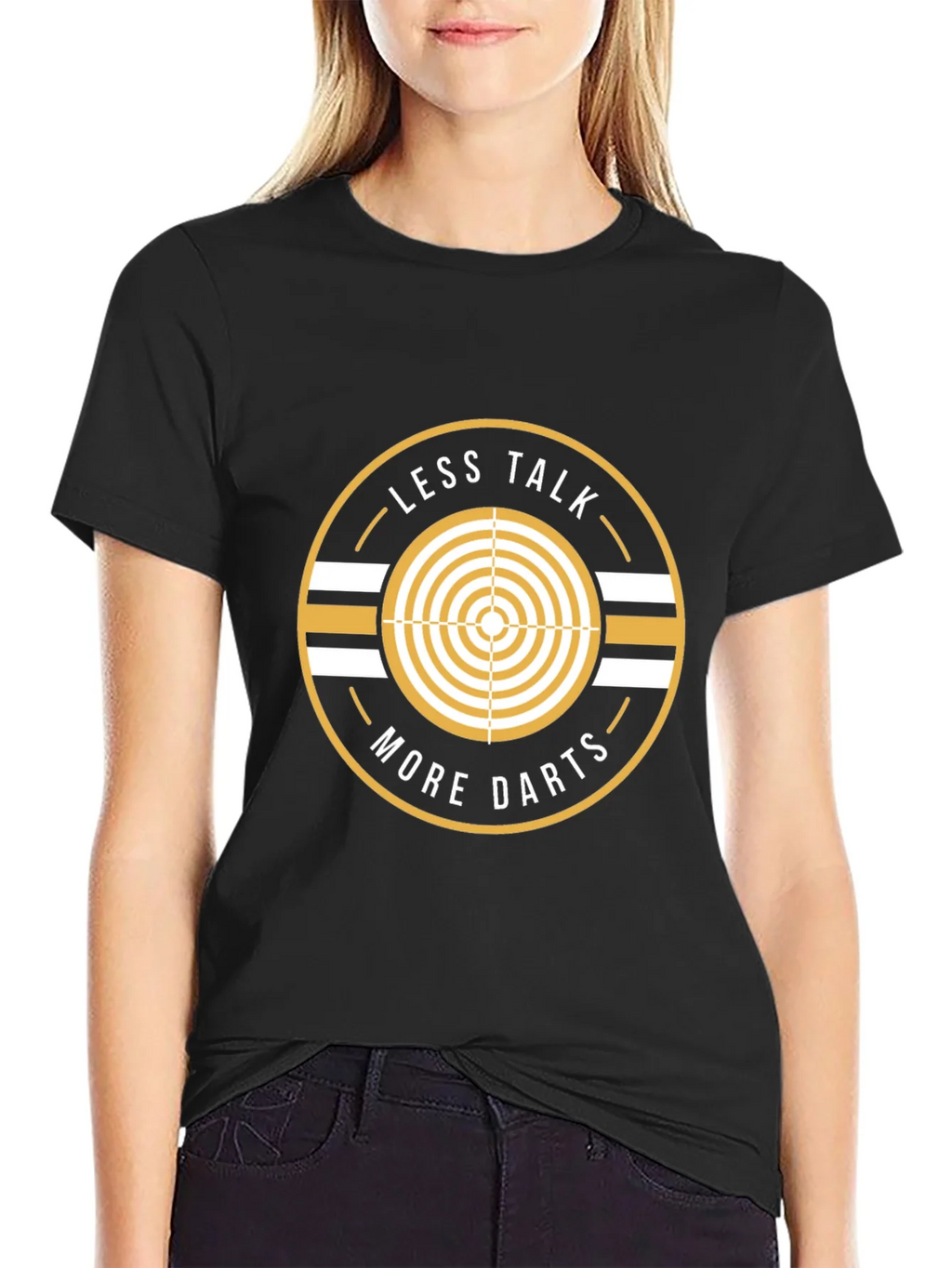 Less Talk More Darts Graphic T-Shirt - Dart Player Gift product image 5