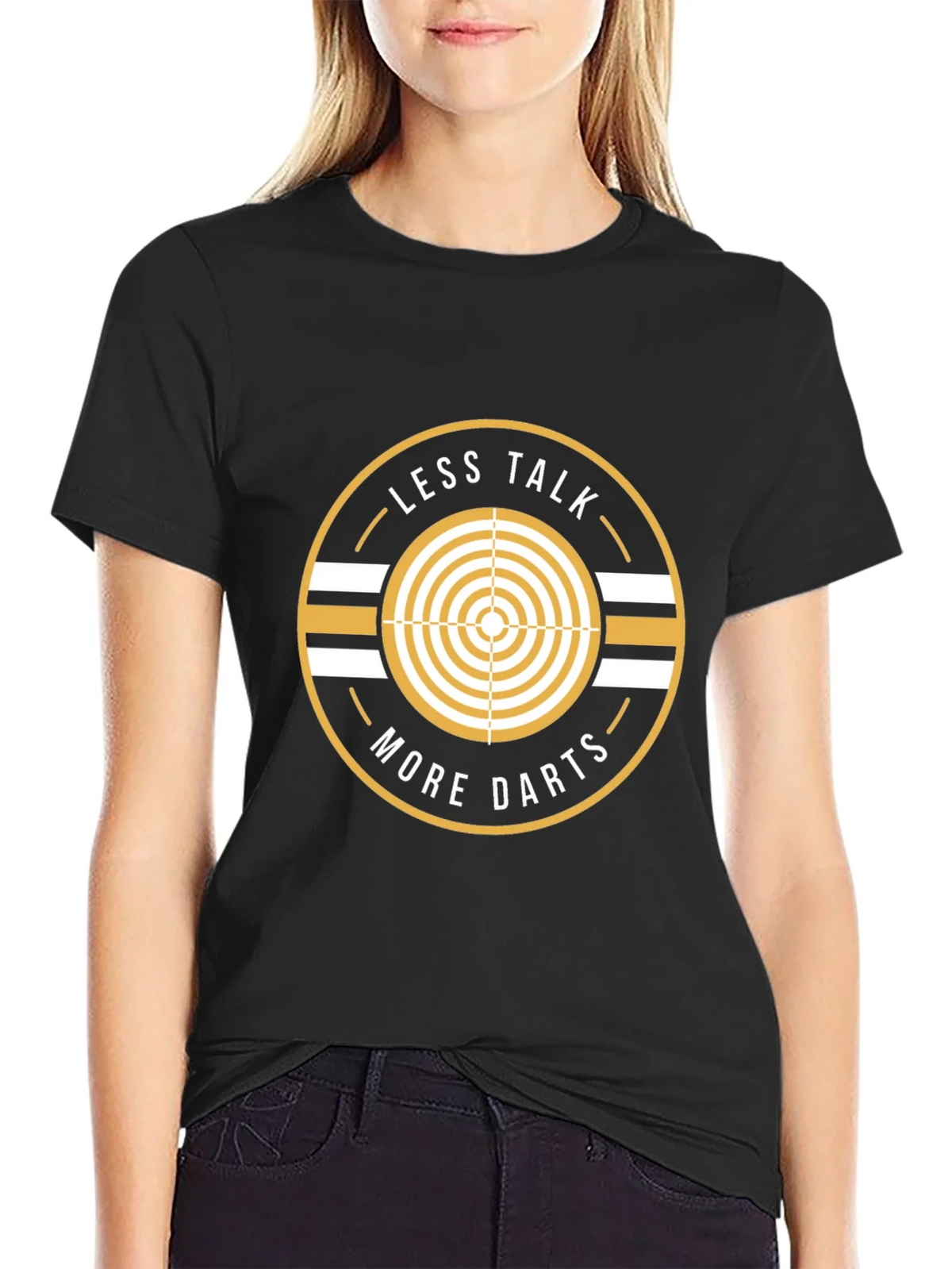 Less Talk More Darts Graphic T-Shirt - Dart Player Gift product image 5