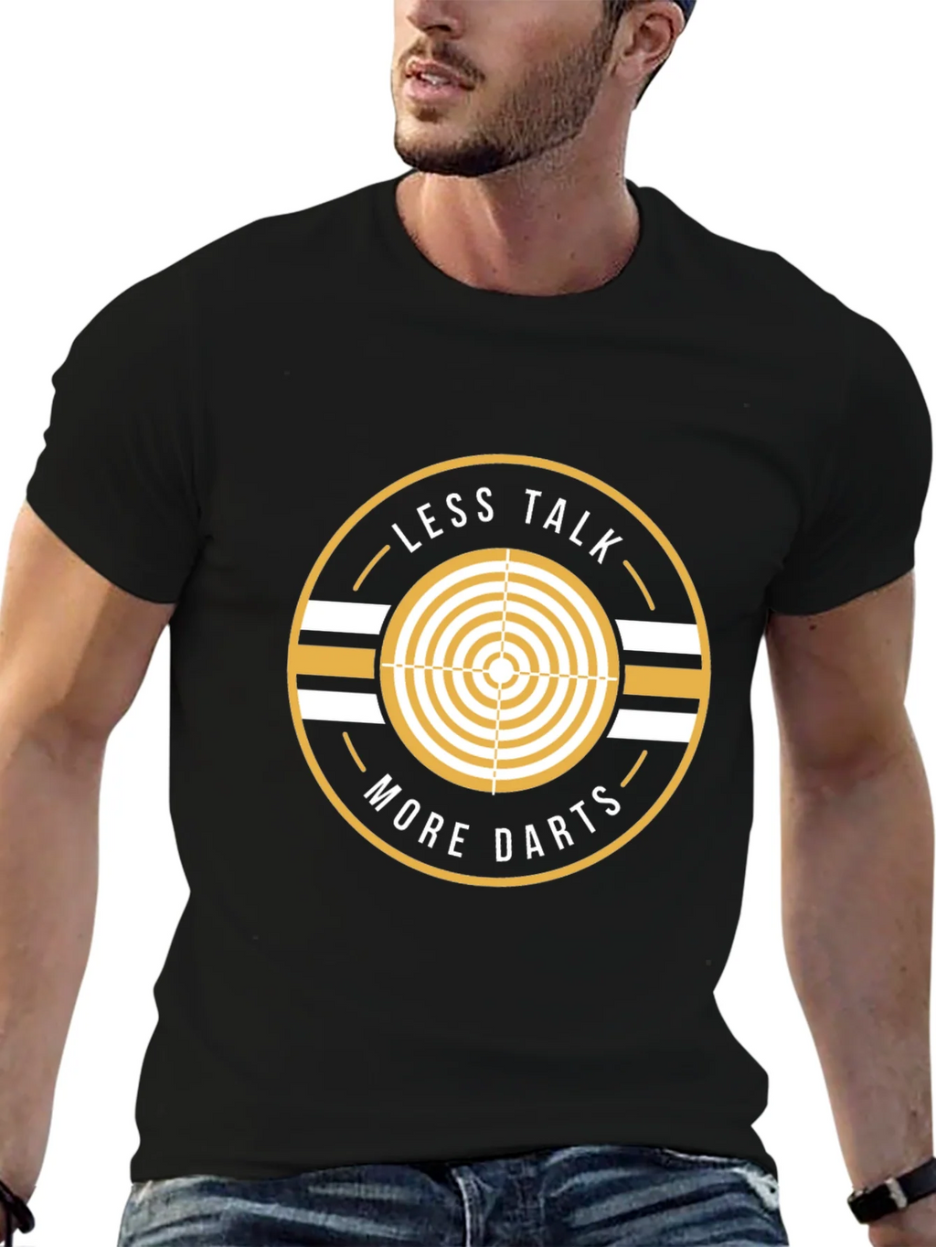 Less Talk More Darts Graphic T-Shirt - Dart Player Gift product image 9