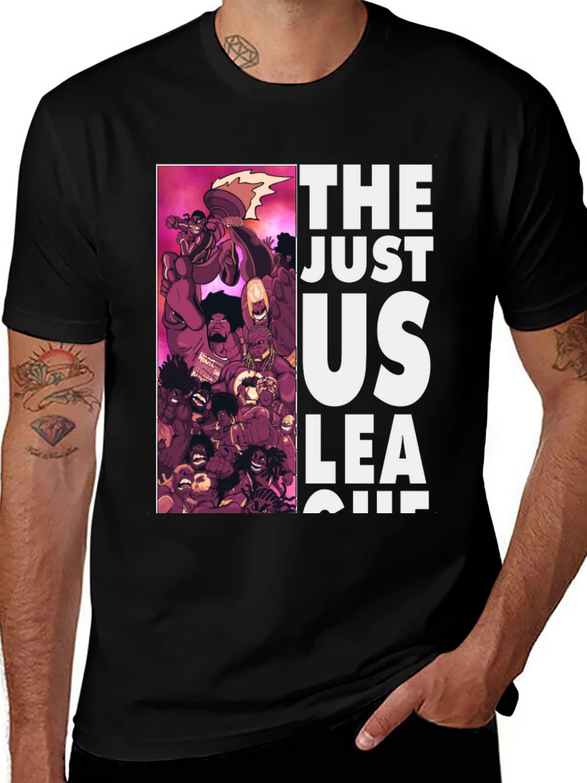 The Just Us League Graphic T-Shirt product image 1
