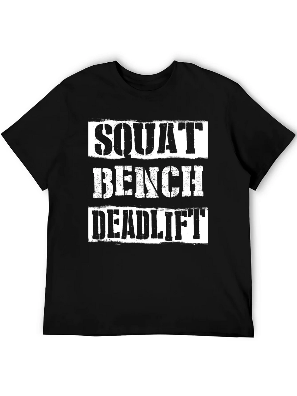 Squat Bench Deadlift Gym Workout T-Shirt product image 8