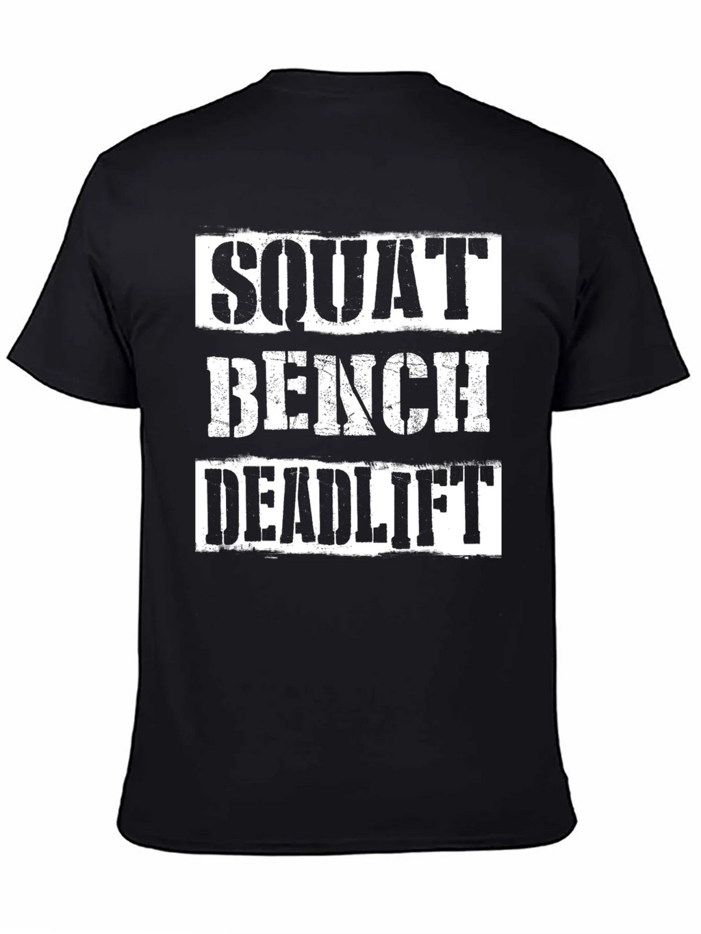 Squat Bench Deadlift Gym Workout T-Shirt product image 7