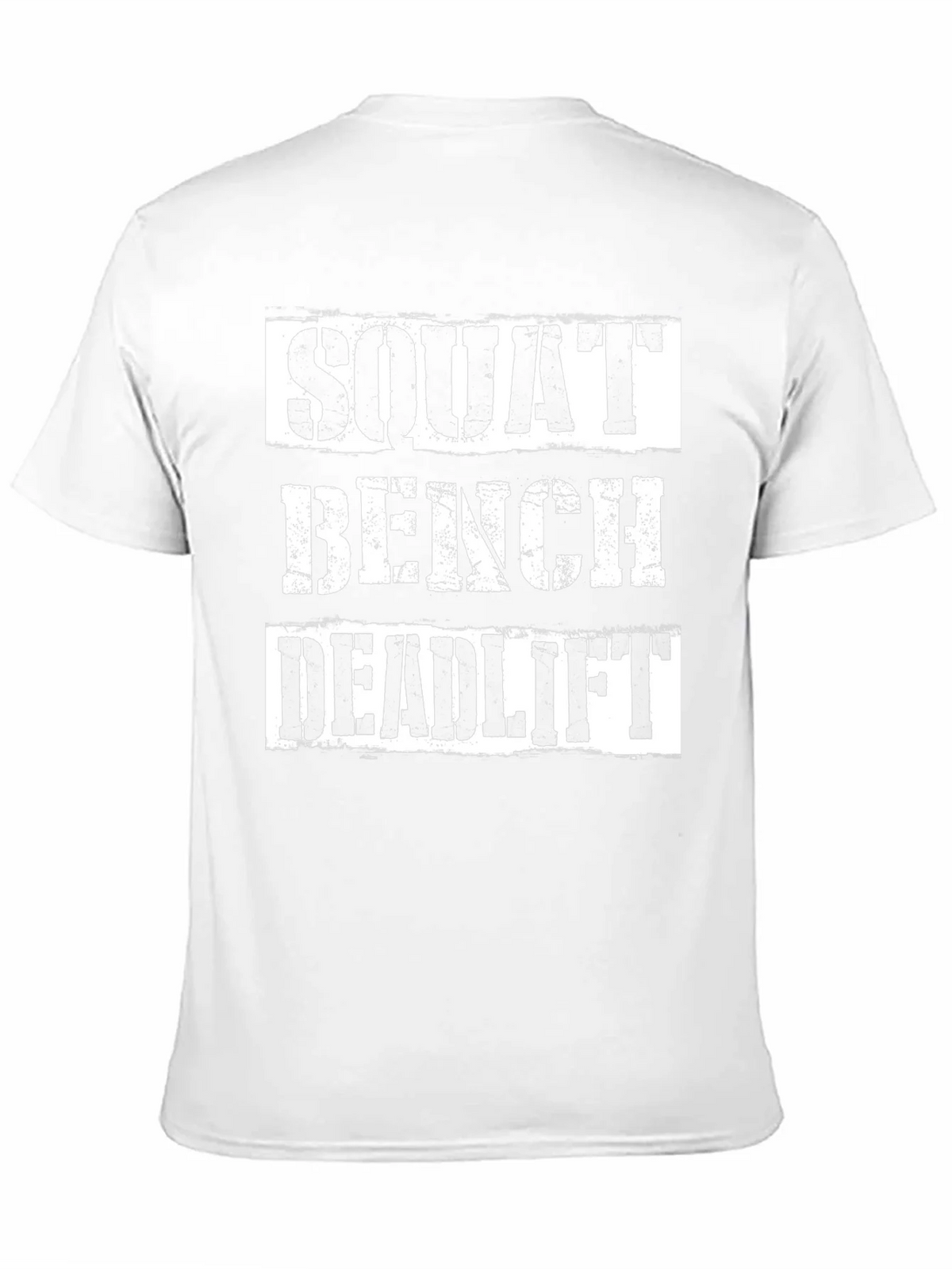 Squat Bench Deadlift Gym Workout T-Shirt product image 2