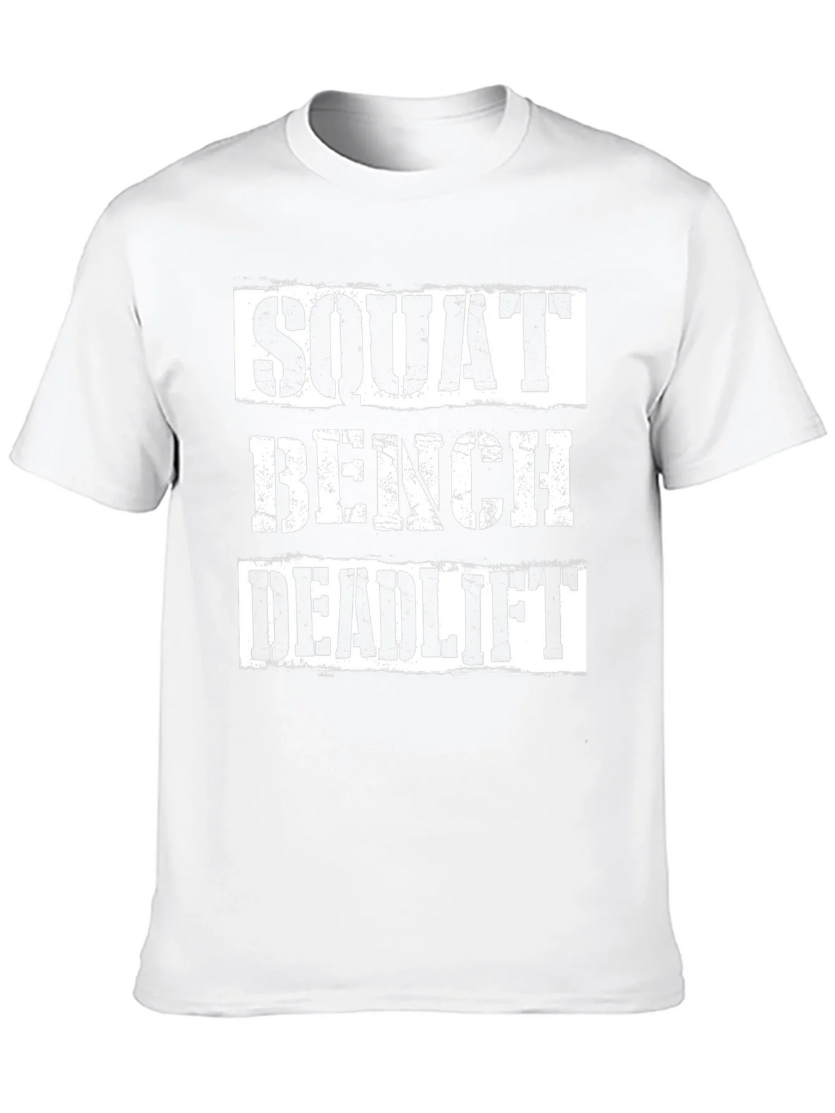 Squat Bench Deadlift Gym Workout T-Shirt product image 12