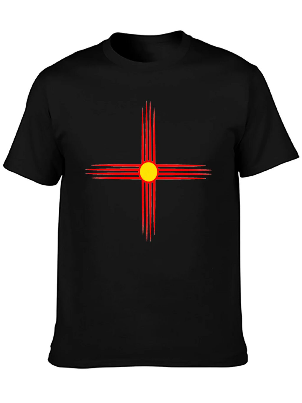 Southwestern Sun Black T-Shirt product image 6