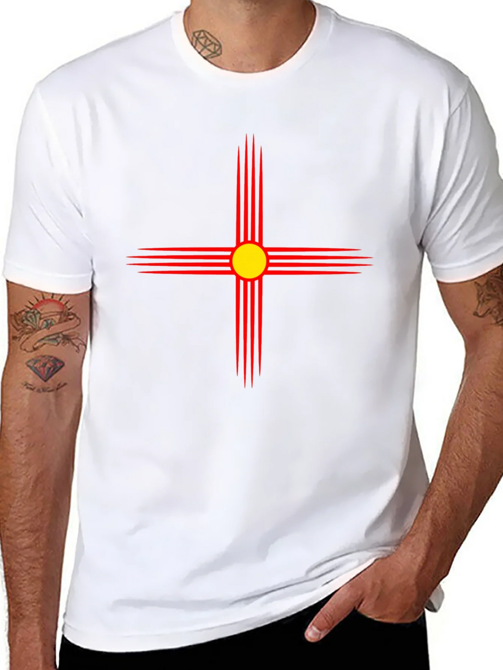 Southwestern Sun Black T-Shirt product image 10