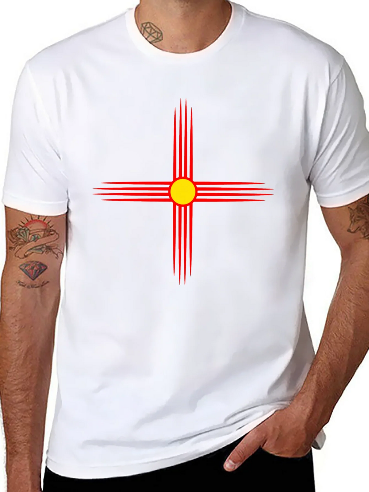 Southwestern Sun Black T-Shirt product image 10