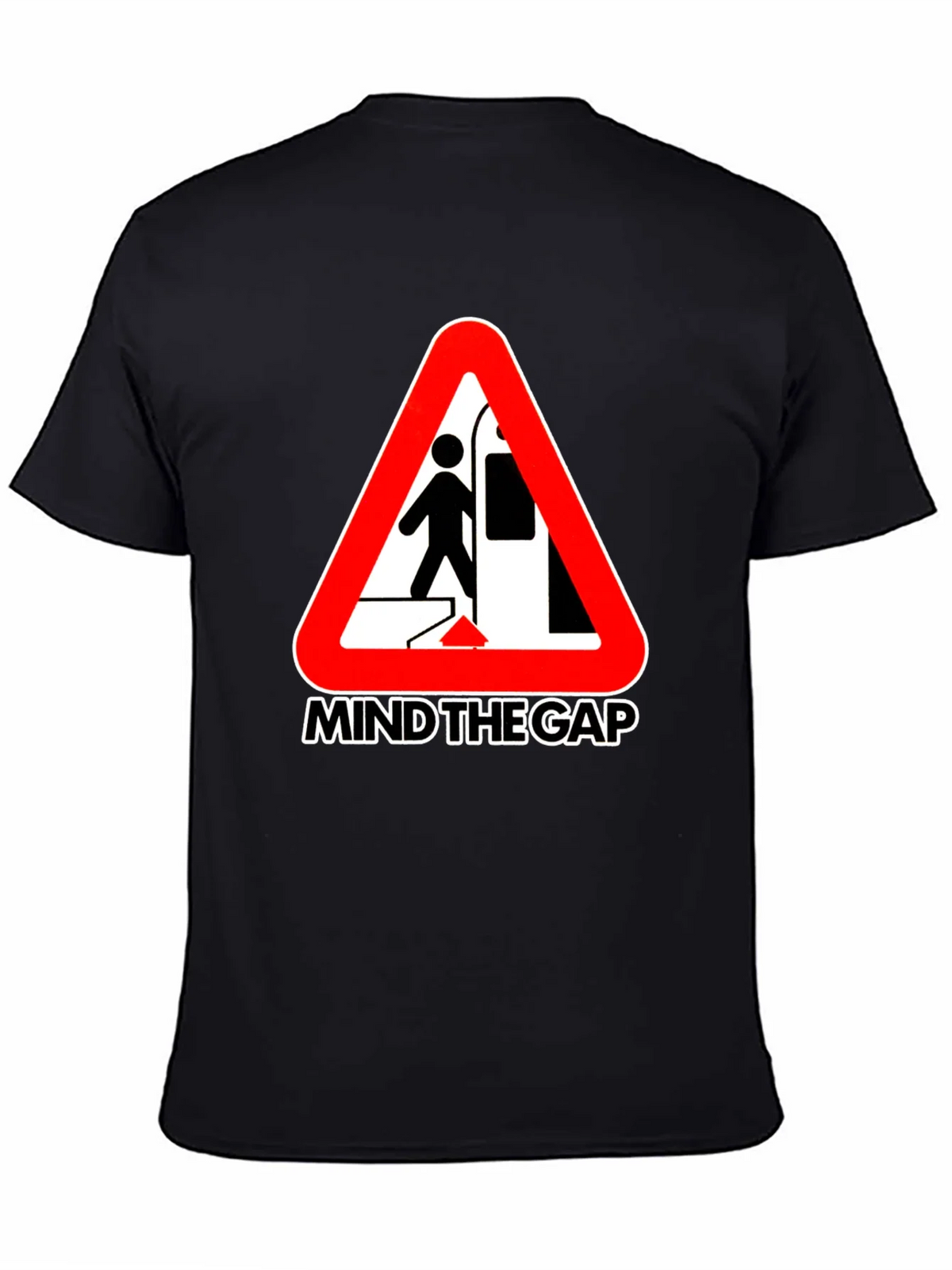 Mind the Gap Graphic Tee - Subway Hazard Design product image 7