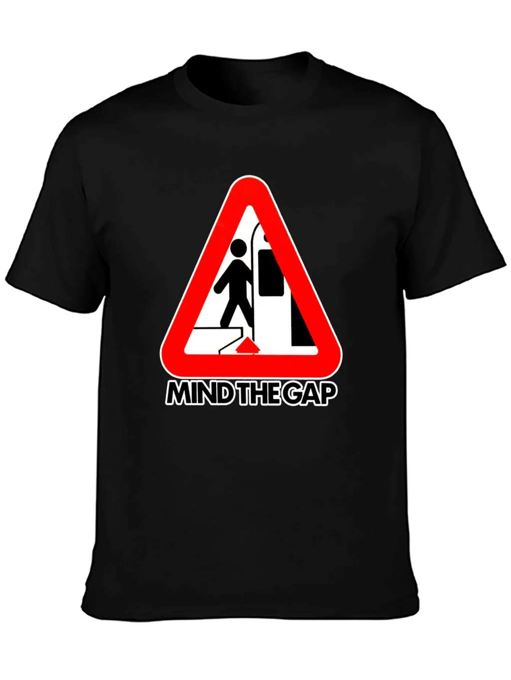 Mind the Gap Graphic Tee - Subway Hazard Design product image 6