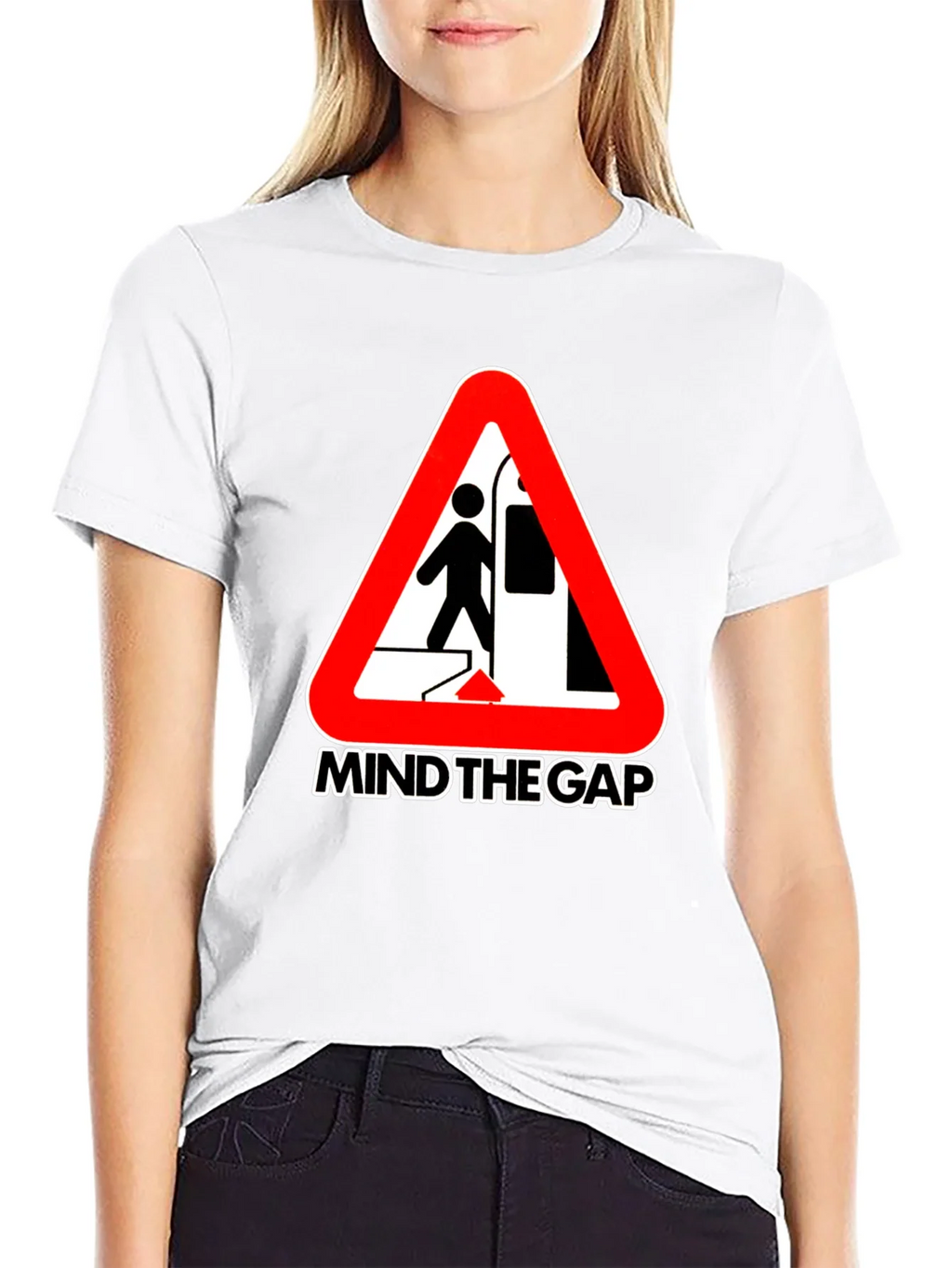 Mind the Gap Graphic Tee - Subway Hazard Design product image 11
