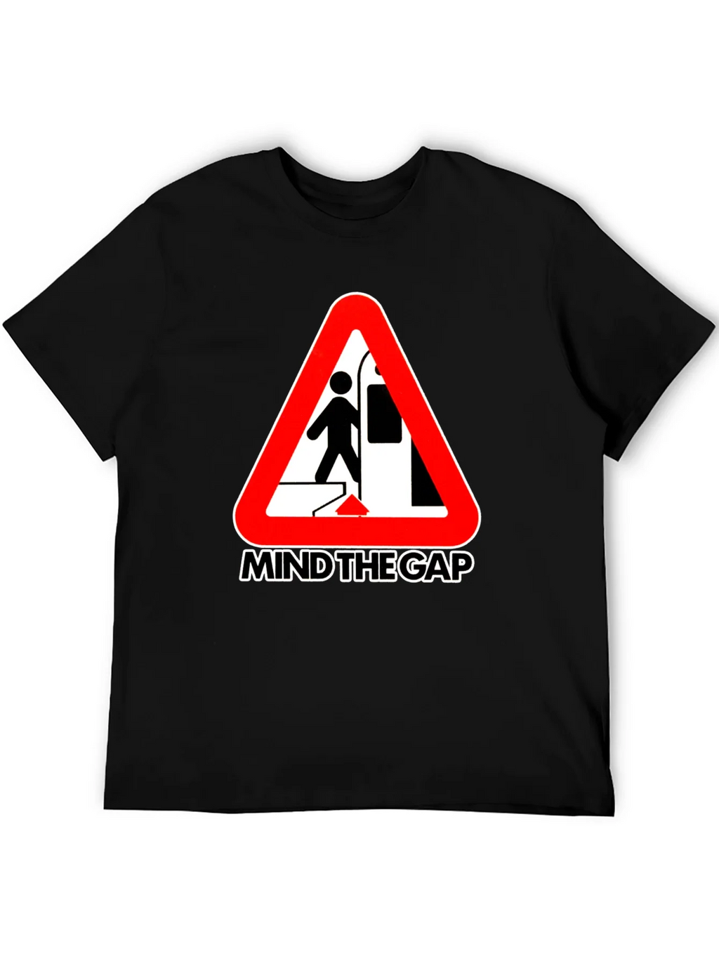 Mind the Gap Graphic Tee - Subway Hazard Design product image 8