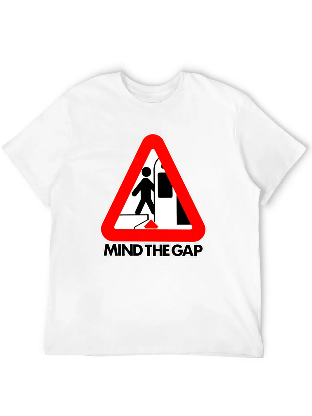 Mind the Gap Graphic Tee - Subway Hazard Design product image 3