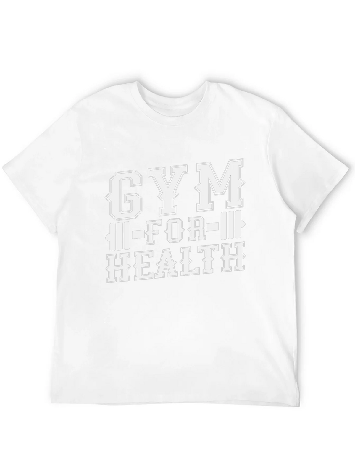 Gym For Health Black T-Shirt product image 3