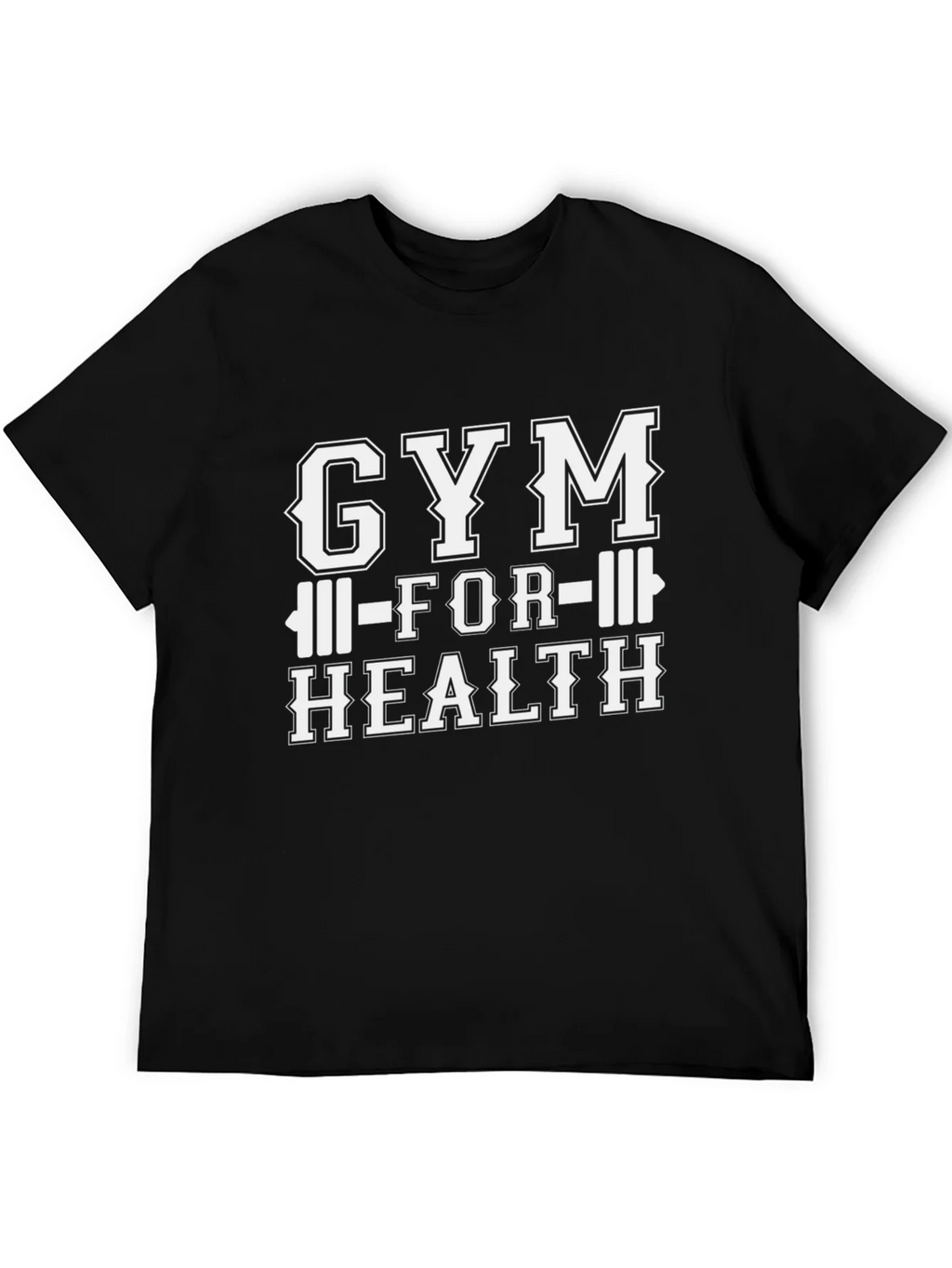 Gym For Health Black T-Shirt product image 8