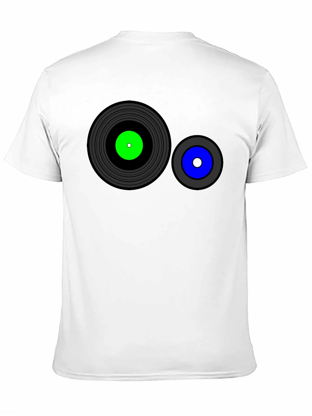 Retro Record Graphic T-Shirt - Black product image 2
