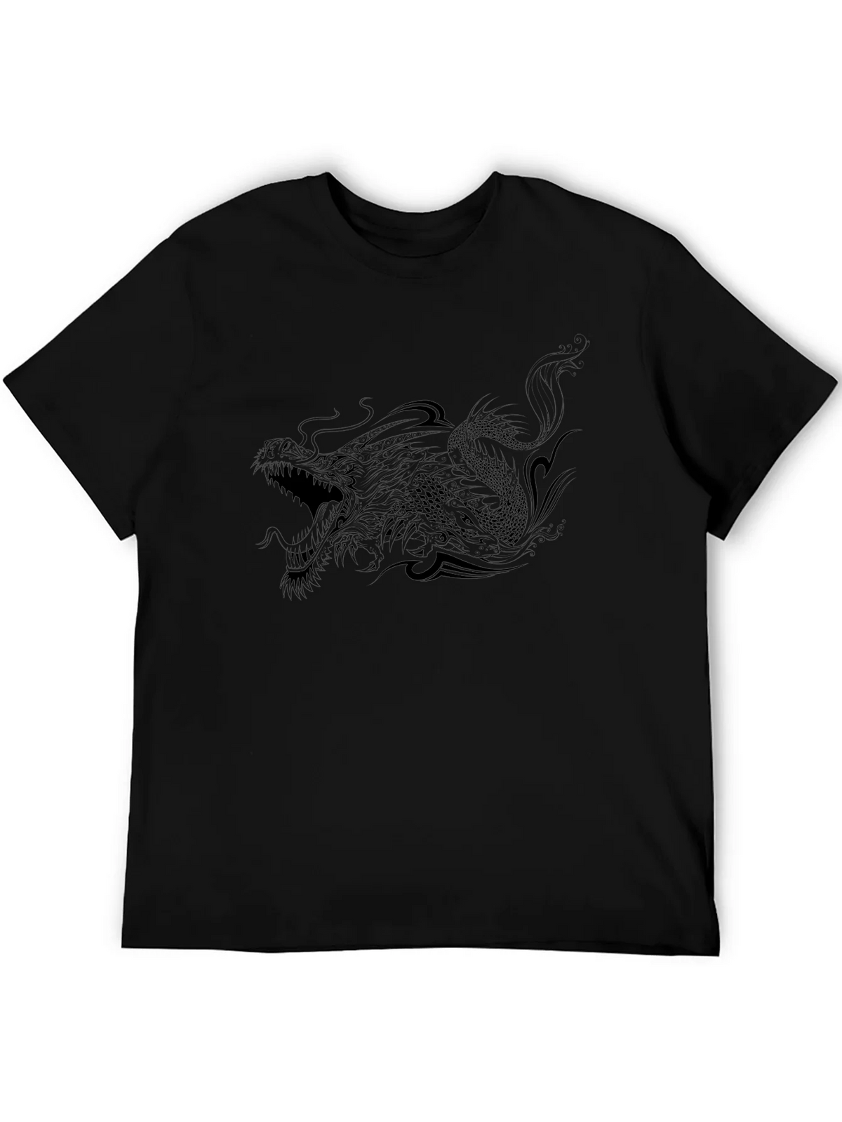 Black Dragon Graphic T-Shirt product image 8