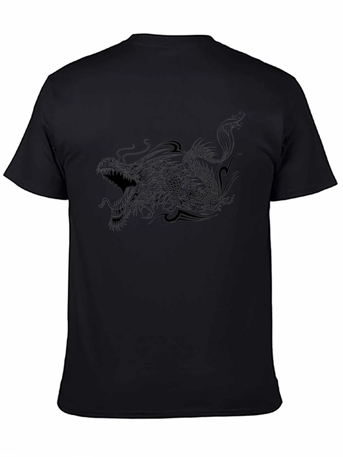 Black Dragon Graphic T-Shirt product image 7