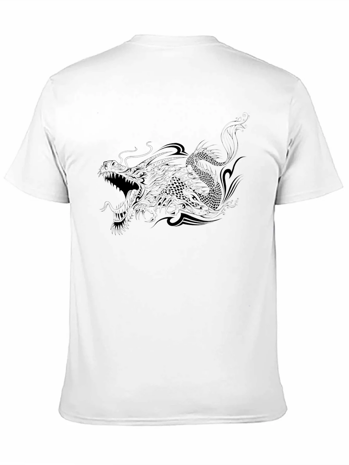 Black Dragon Graphic T-Shirt product image 2