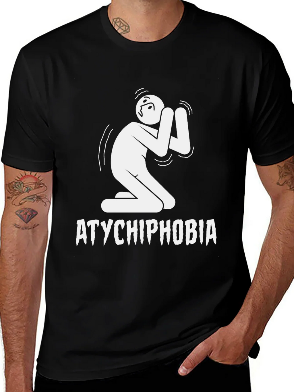 Atychiphobia T-Shirt: Fear of Failure Tee product image 1
