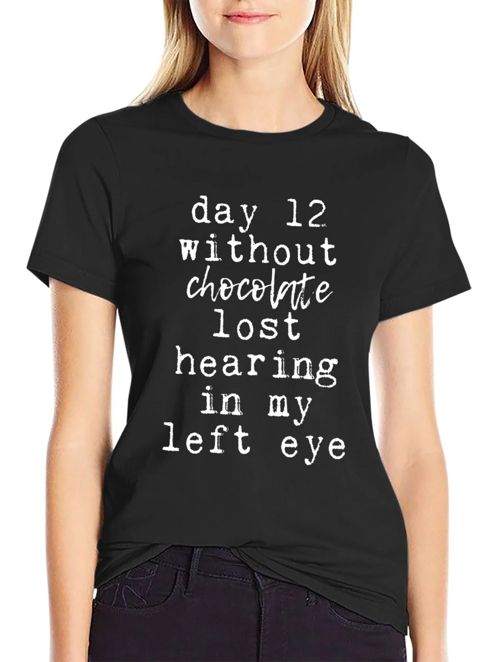 Funny Chocolate Deprivation T-Shirt product image 5