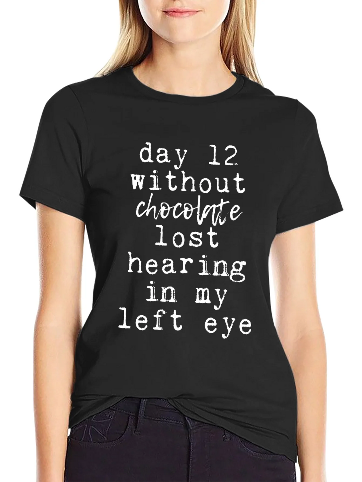 Funny Chocolate Deprivation T-Shirt product image 5