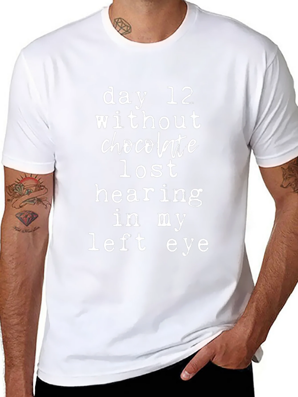 Funny Chocolate Deprivation T-Shirt product image 10