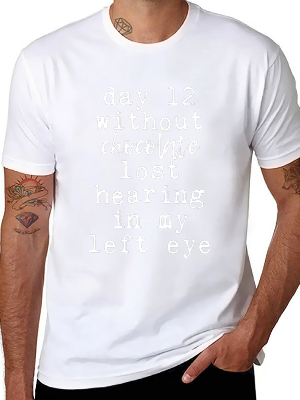 Funny Chocolate Deprivation T-Shirt product image 10