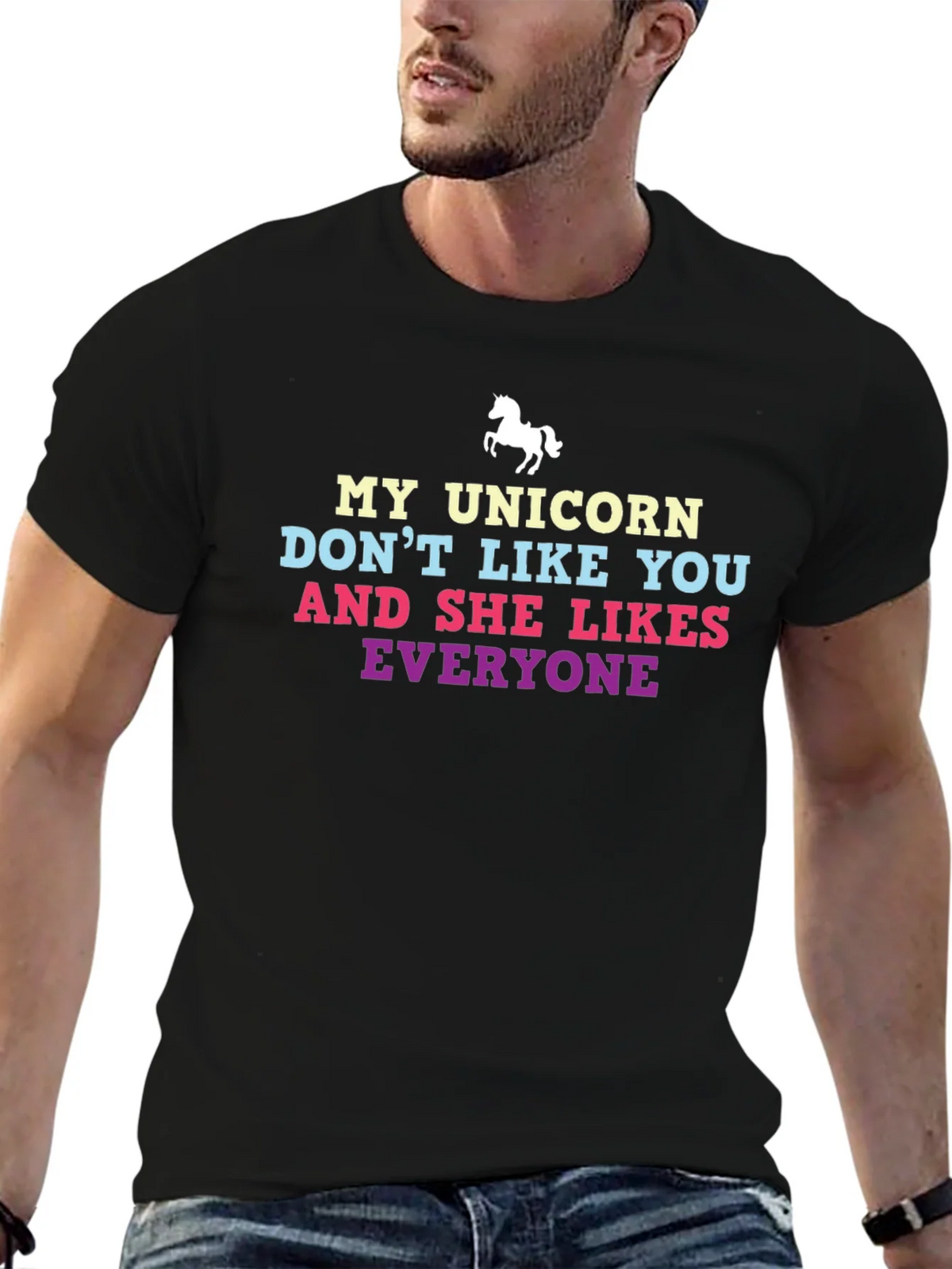 Unicorn Graphic T-Shirt - Funny Novelty Tee product image 9