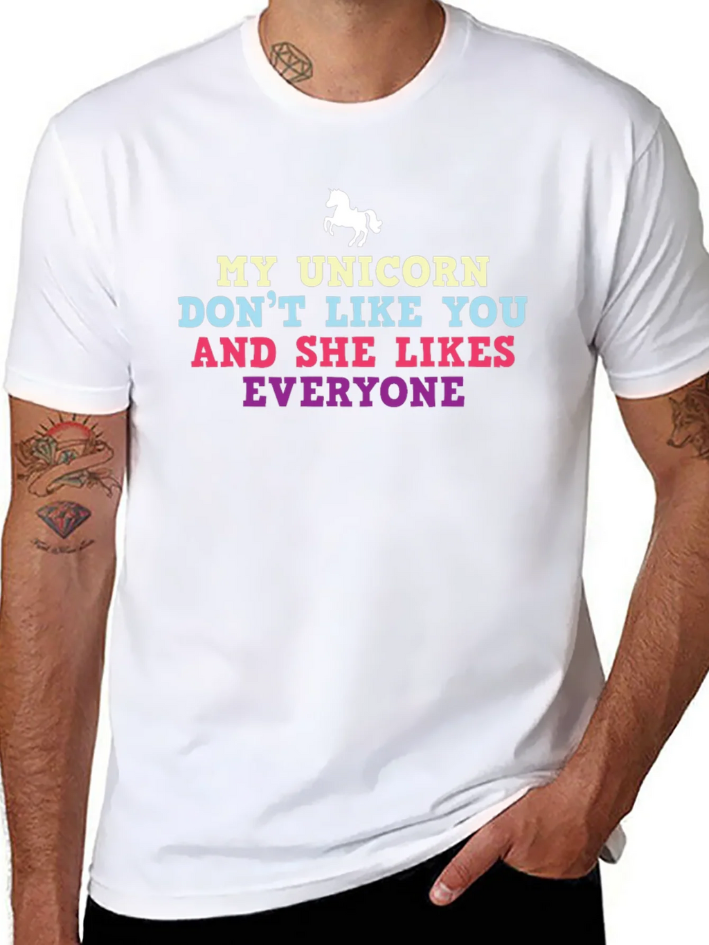 Unicorn Graphic T-Shirt - Funny Novelty Tee product image 10