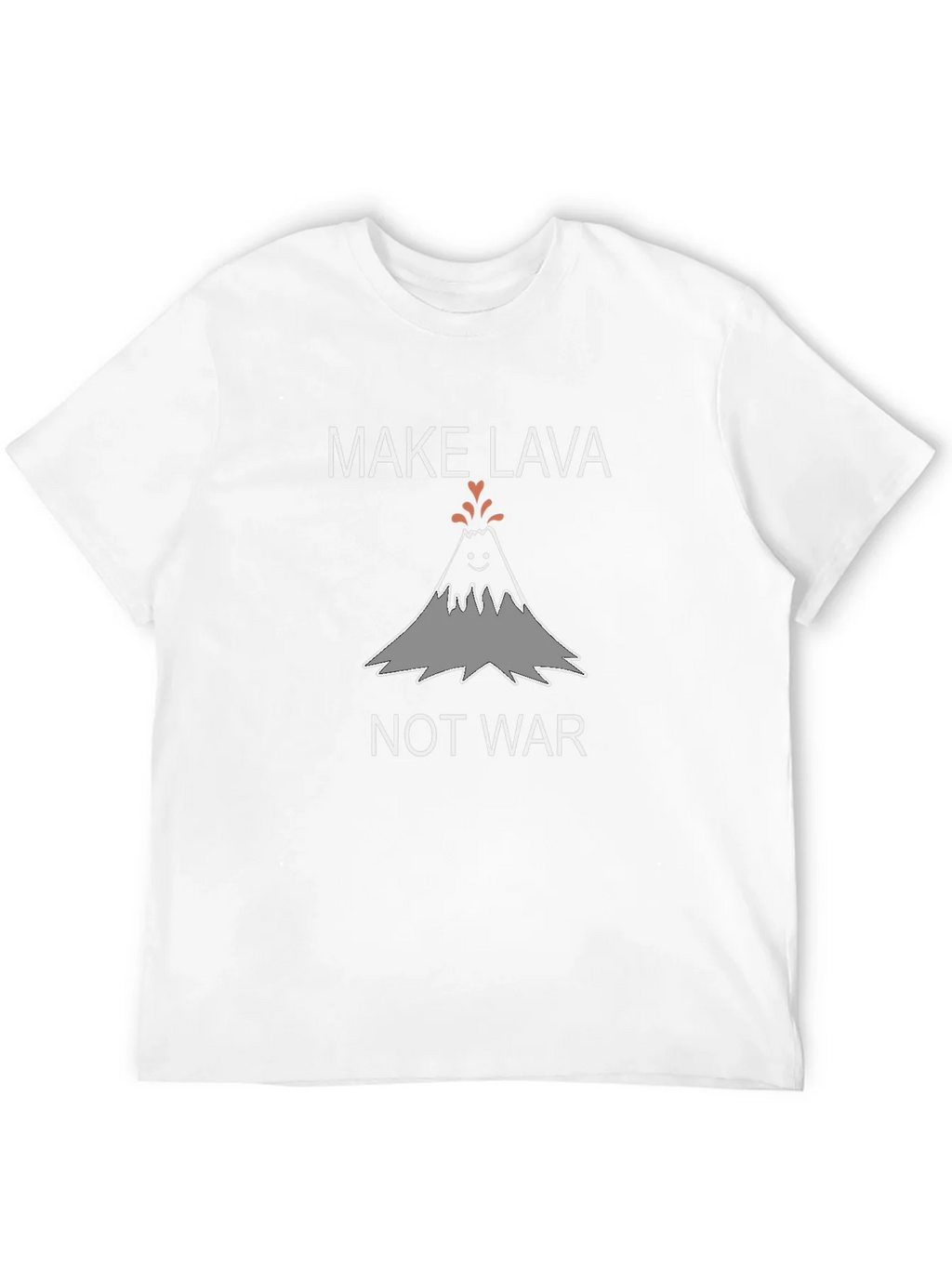 Make Lava Not War Graphic T-Shirt product image 3