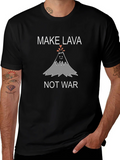 Make Lava Not War Graphic T-Shirt product image 1