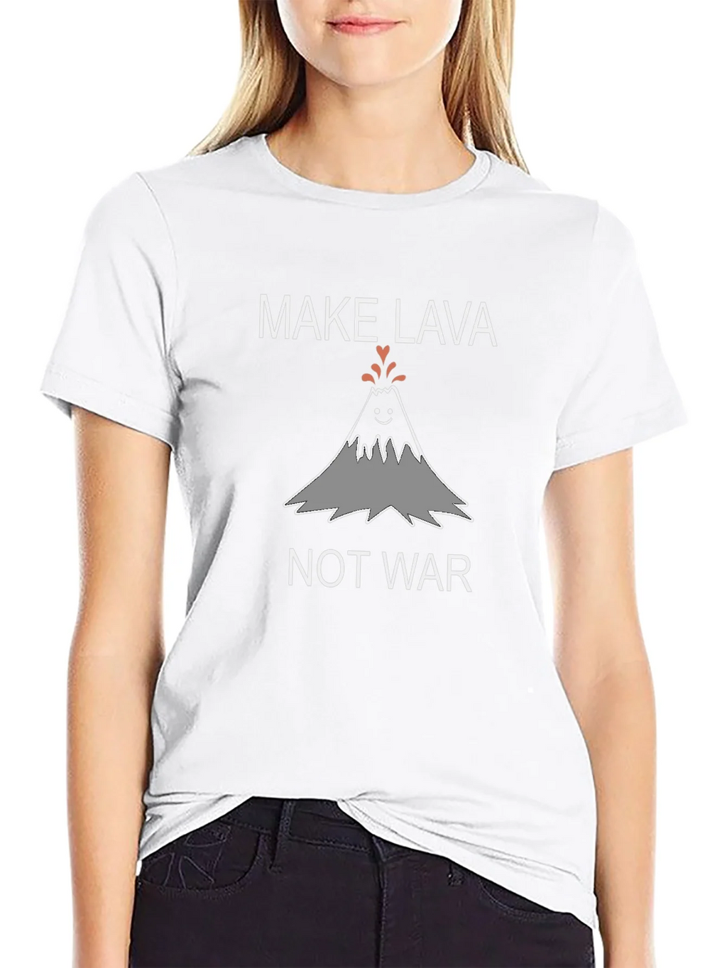 Make Lava Not War Graphic T-Shirt product image 11