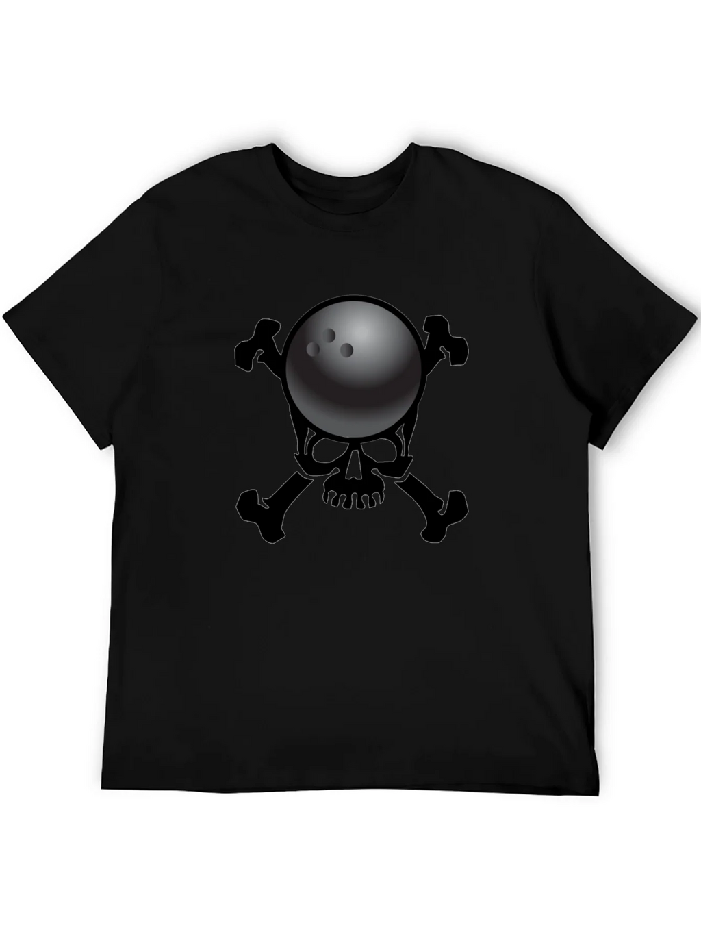 Bowling Skull T-Shirt - Strike Death Design product image 8