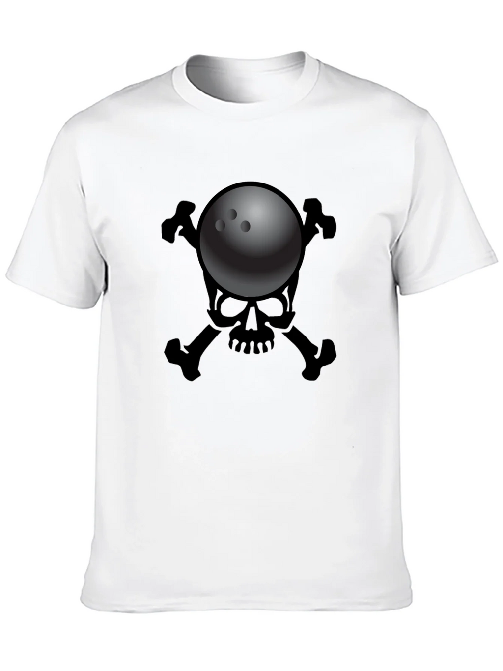 Bowling Skull T-Shirt - Strike Death Design product image 12