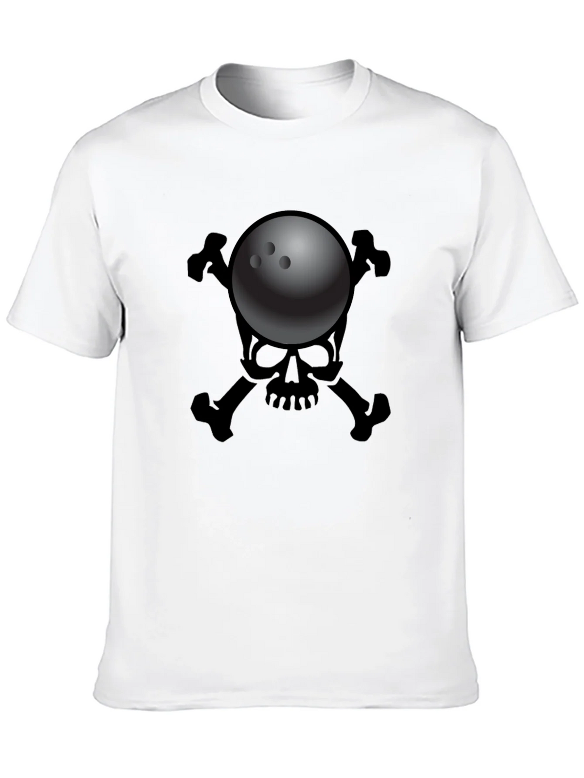 Bowling Skull T-Shirt - Strike Death Design product image 12
