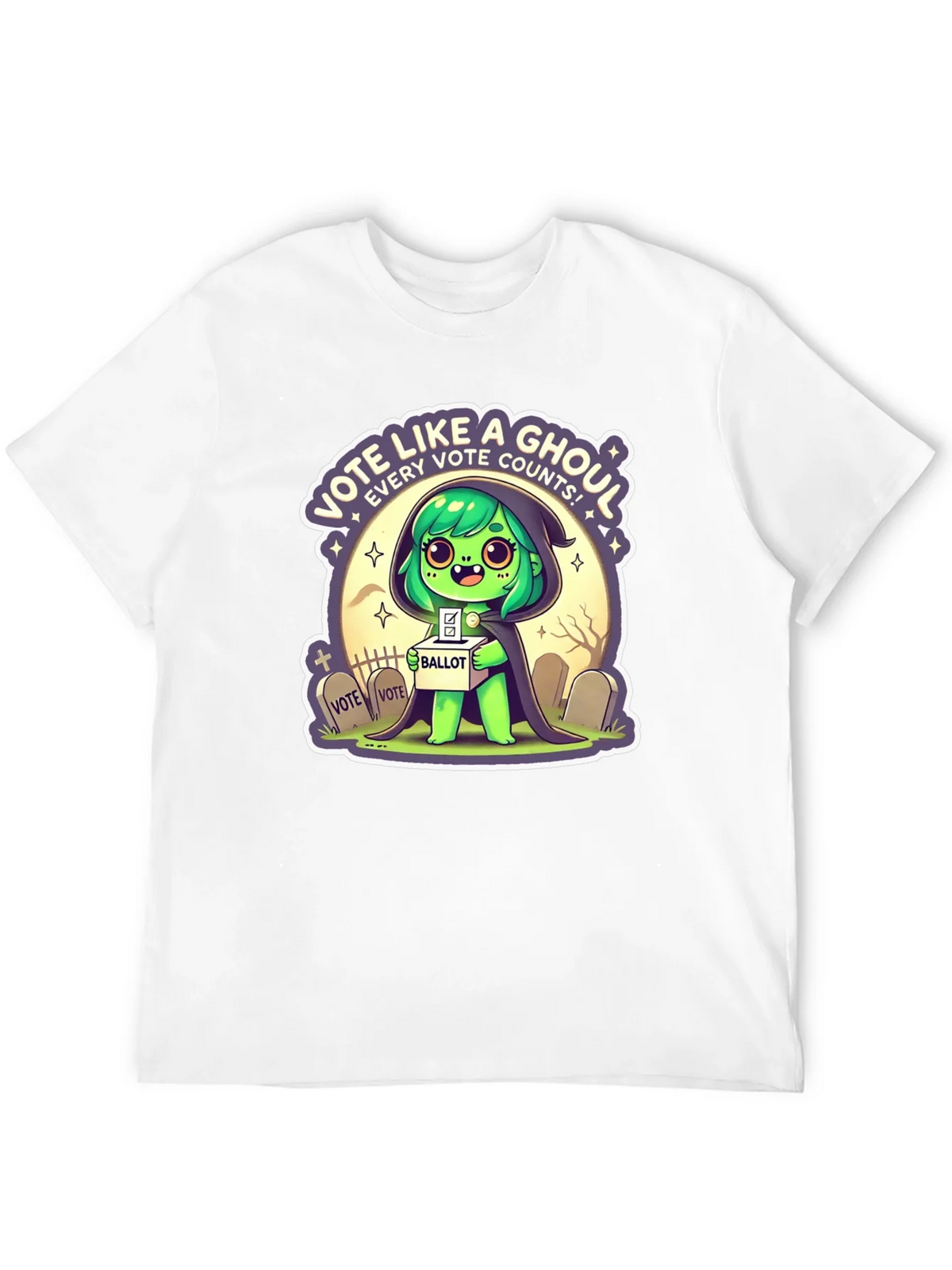 Vote Like a Ghoul T-Shirt product image 3